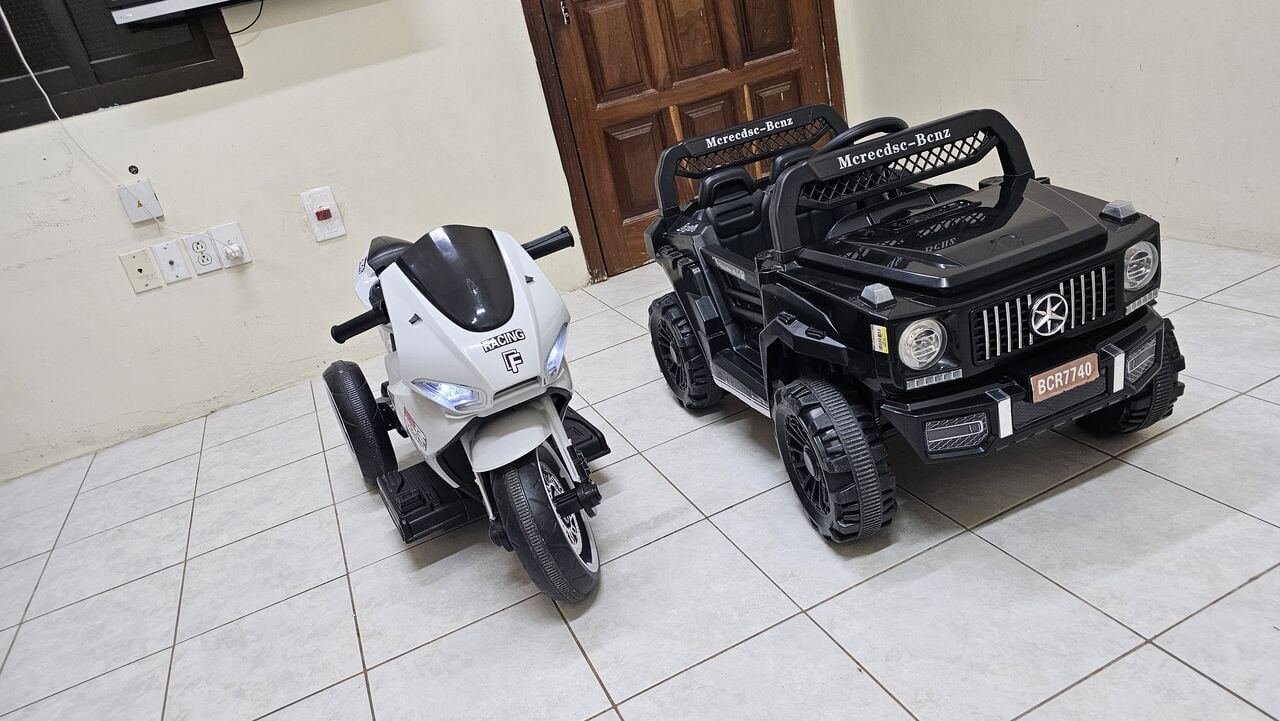 SAR 350, TOY CAR AND BIKE FOR SALE