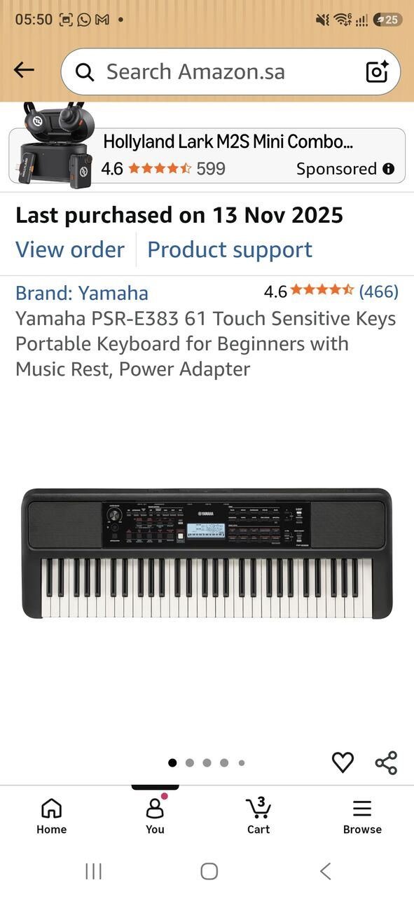 SAR 900, YAMAHA Piano Keyboard