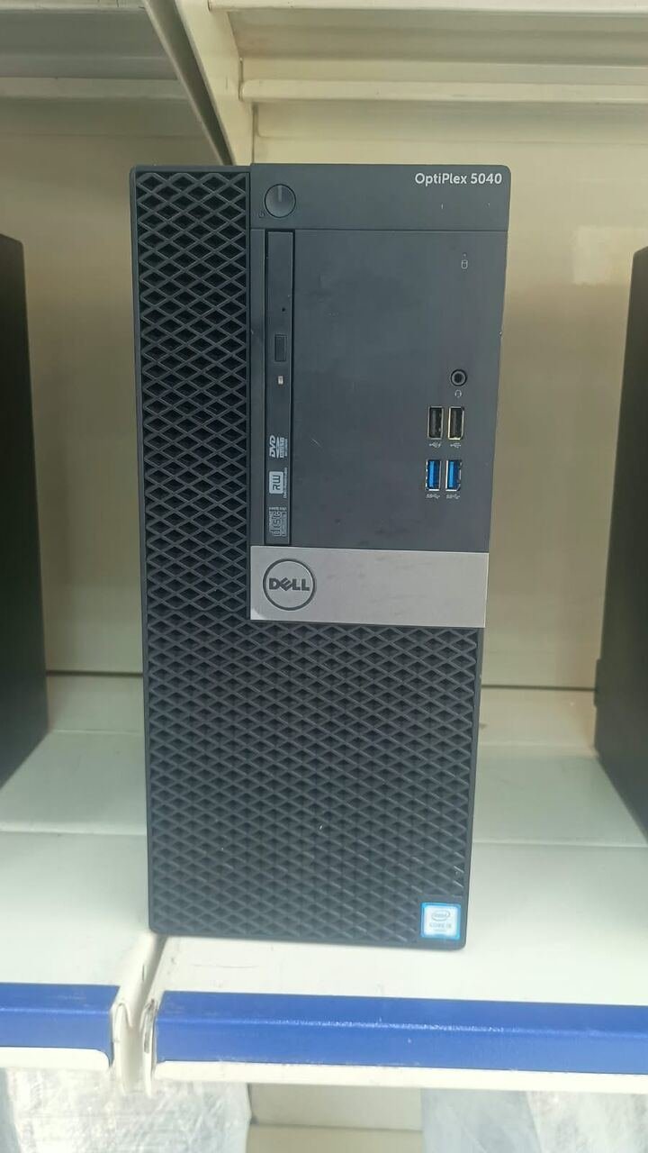 SAR 1190, DELL CPU Core I5, 16gb RAM, 256 SSD+HP 27 " Monitor Used For SALE