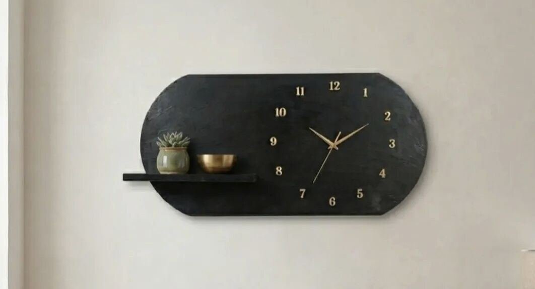 SAR 80, Customised Wooden Wall Clocks..different Sizes Have Different Prices.