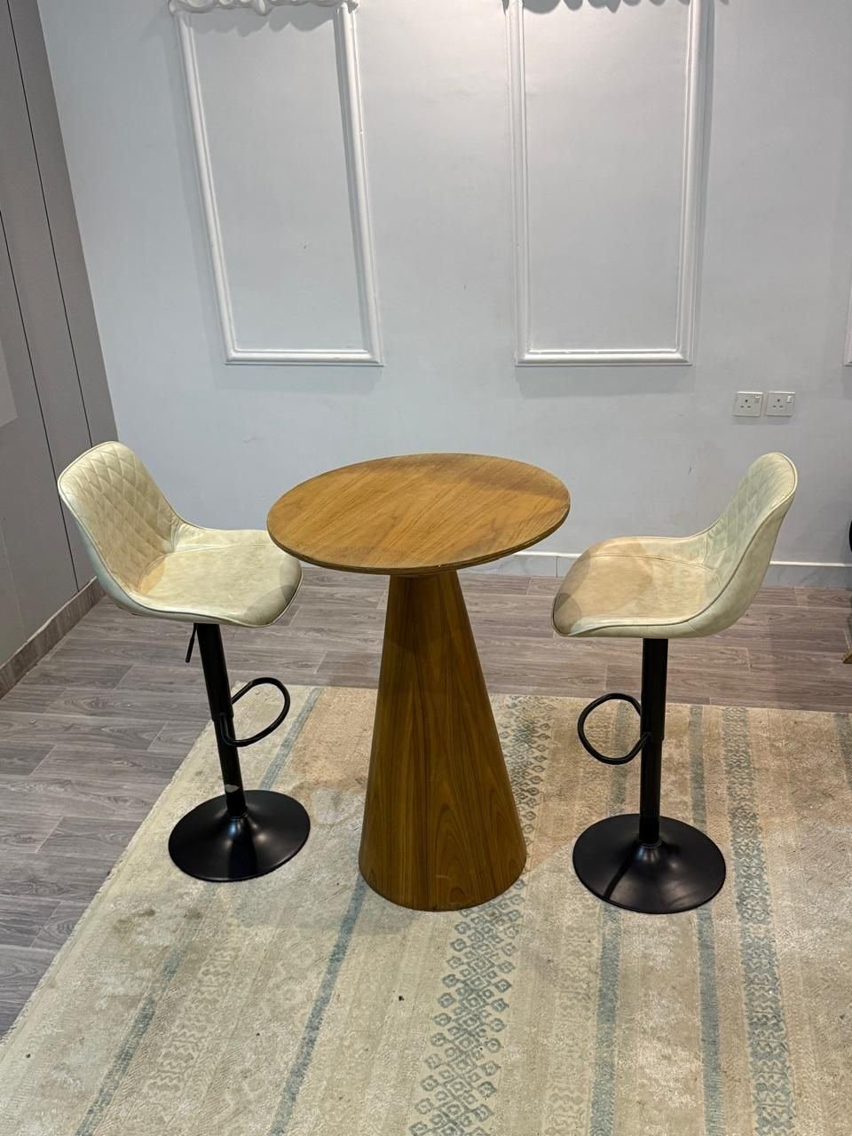 SAR 300, 2 Complete Bar Table & Chair Sets – SAR 150 Each