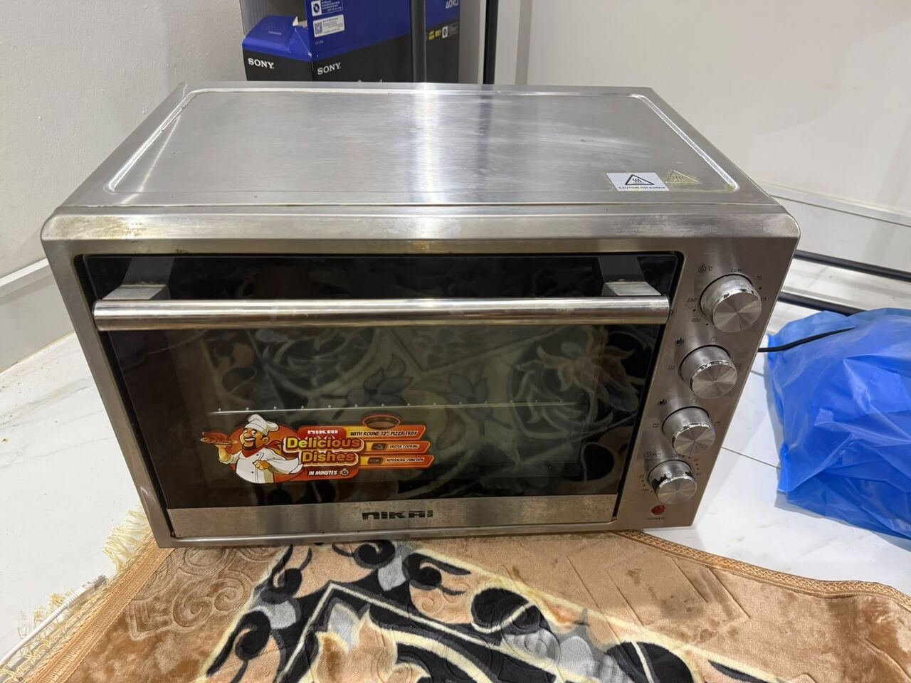 SAR 350, Electric Oven 52 Litres 1800 WATT