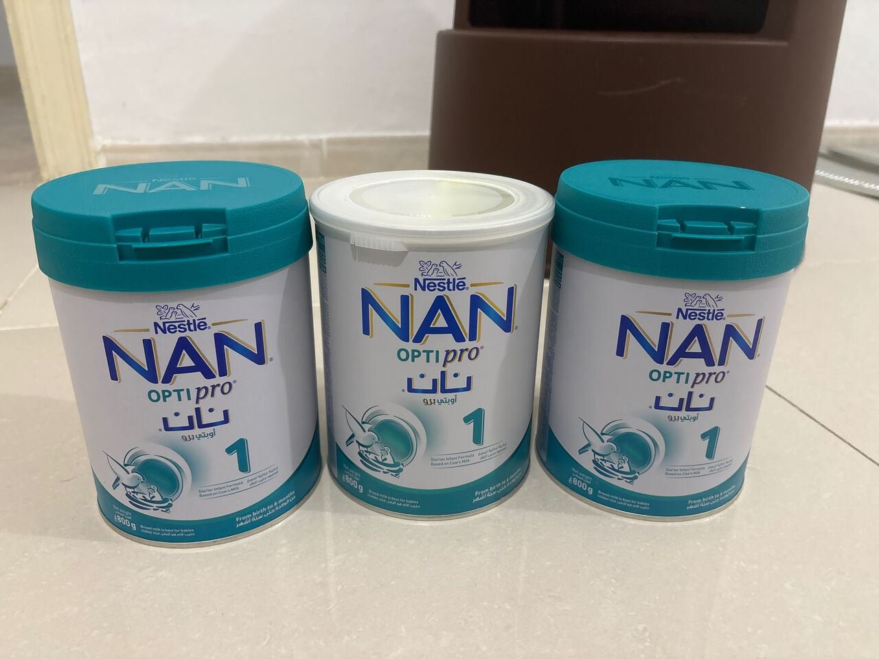 SAR 270, Nan Optipro 1 800 Gms X3 Unused For Sale