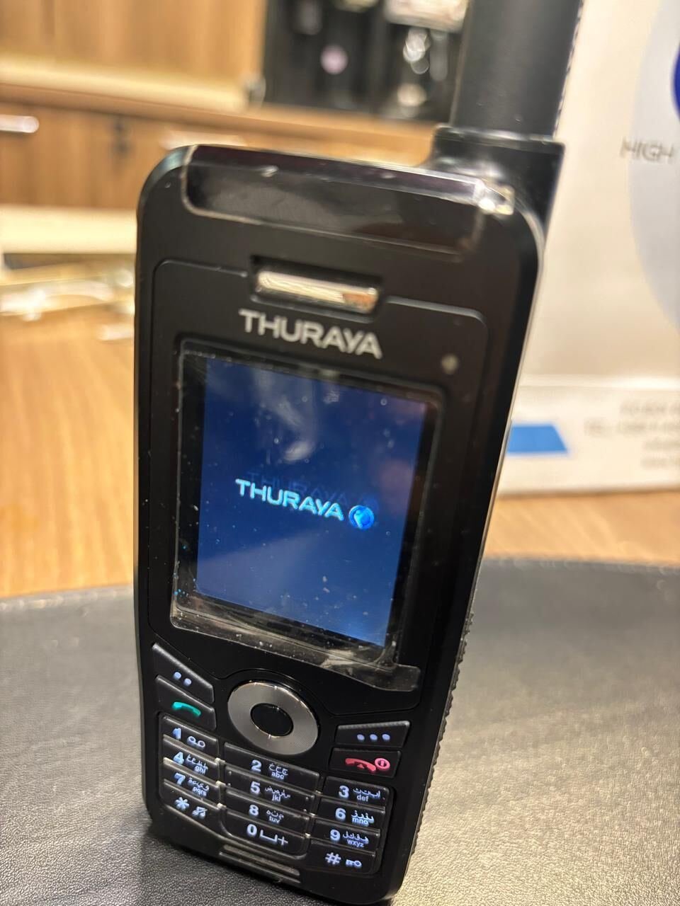 SAR 2000, THURAYA XT SATELLITE PHONE (WITH SIM) أحد أنجح أجهزة الهواتف الفضائية ع