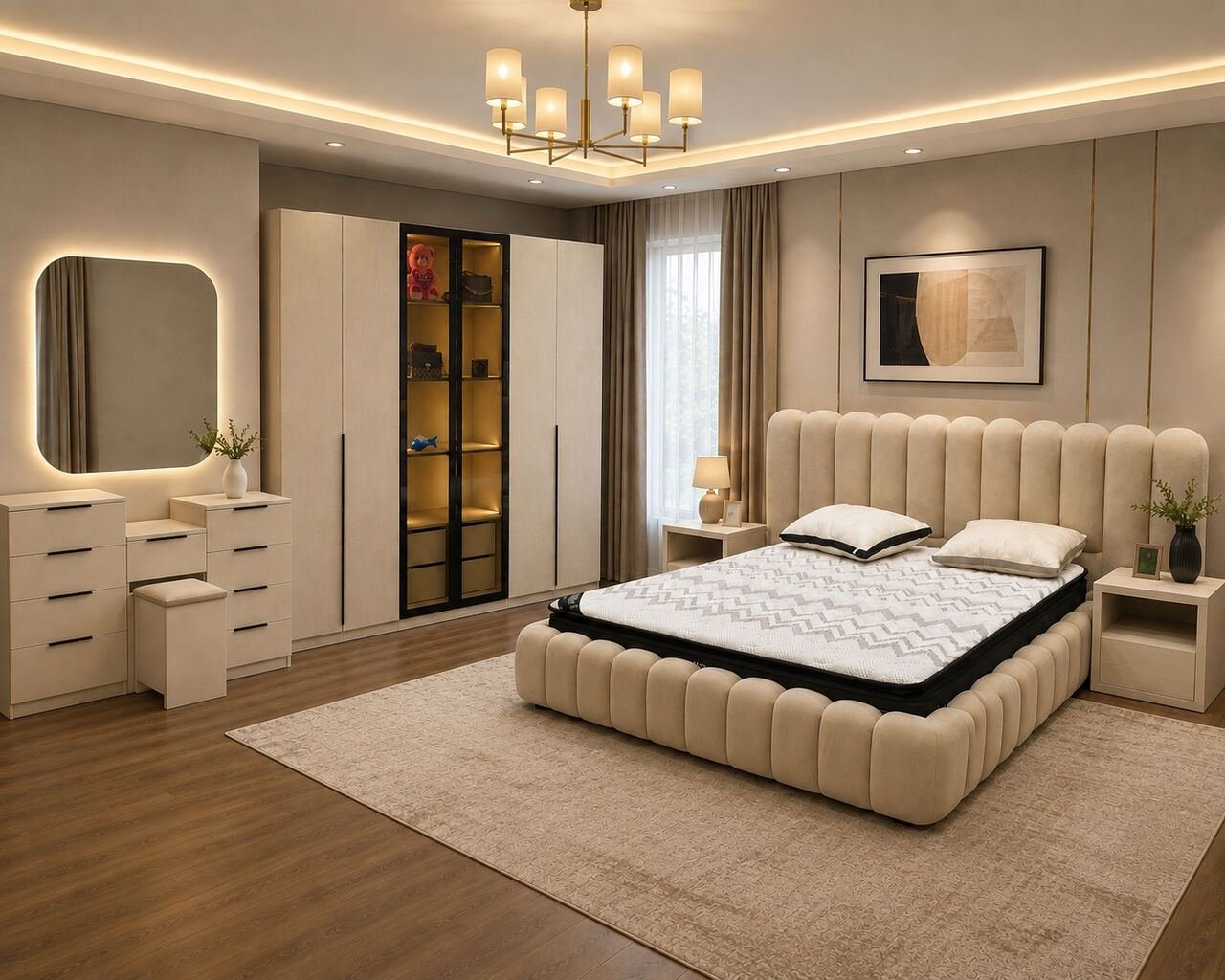SAR 3500, Finally We Have Luxury Bedroom Set Is Now Available In Affordable Price