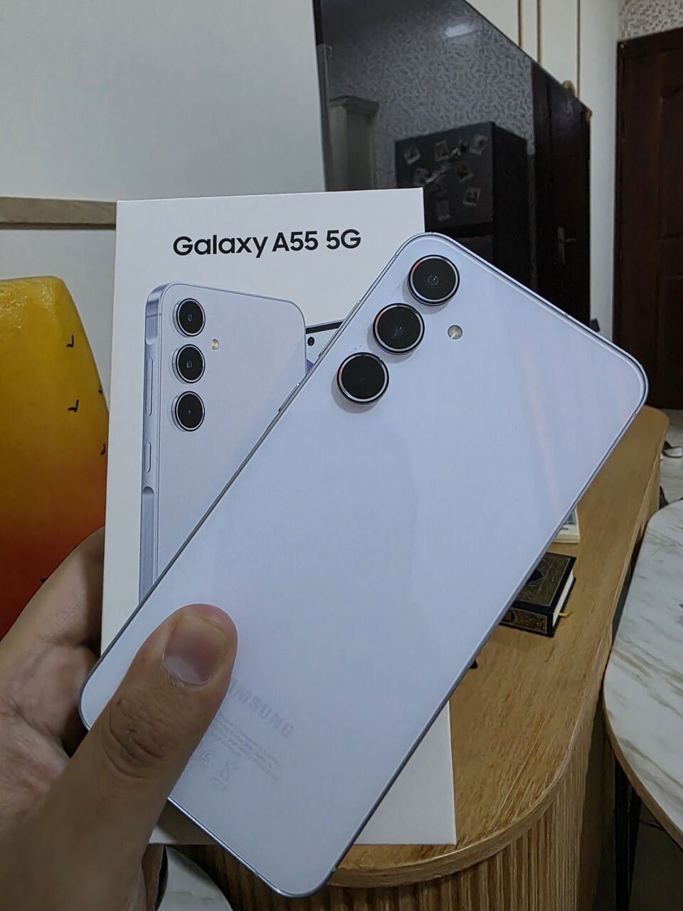 SAR 1000, Samsung Galaxy A55 5G (256GB / 8GB RAM) – Like New!