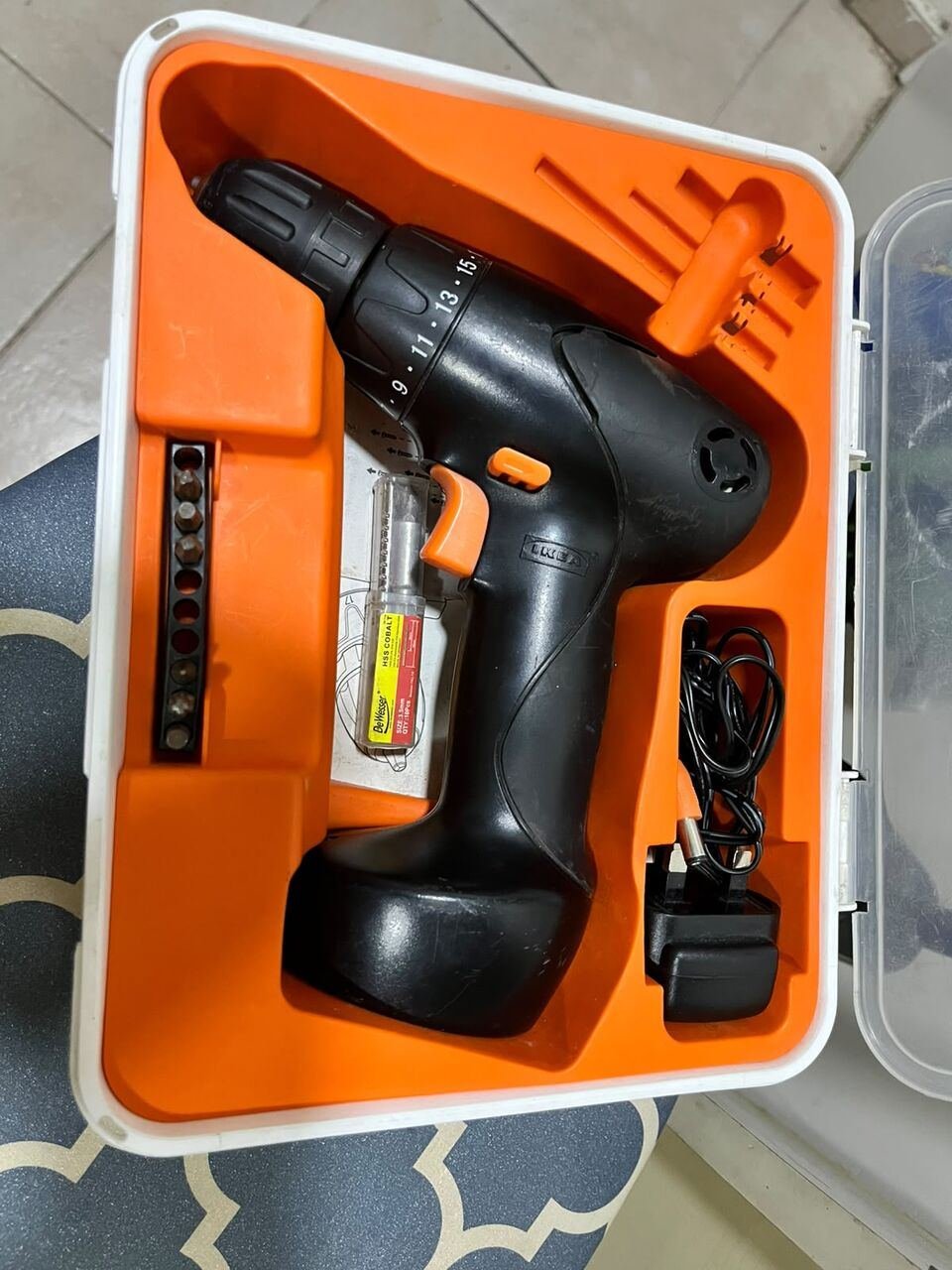 SAR 150, IKEA FIXA 14.4V Cordless Drill / Screwdriver Set