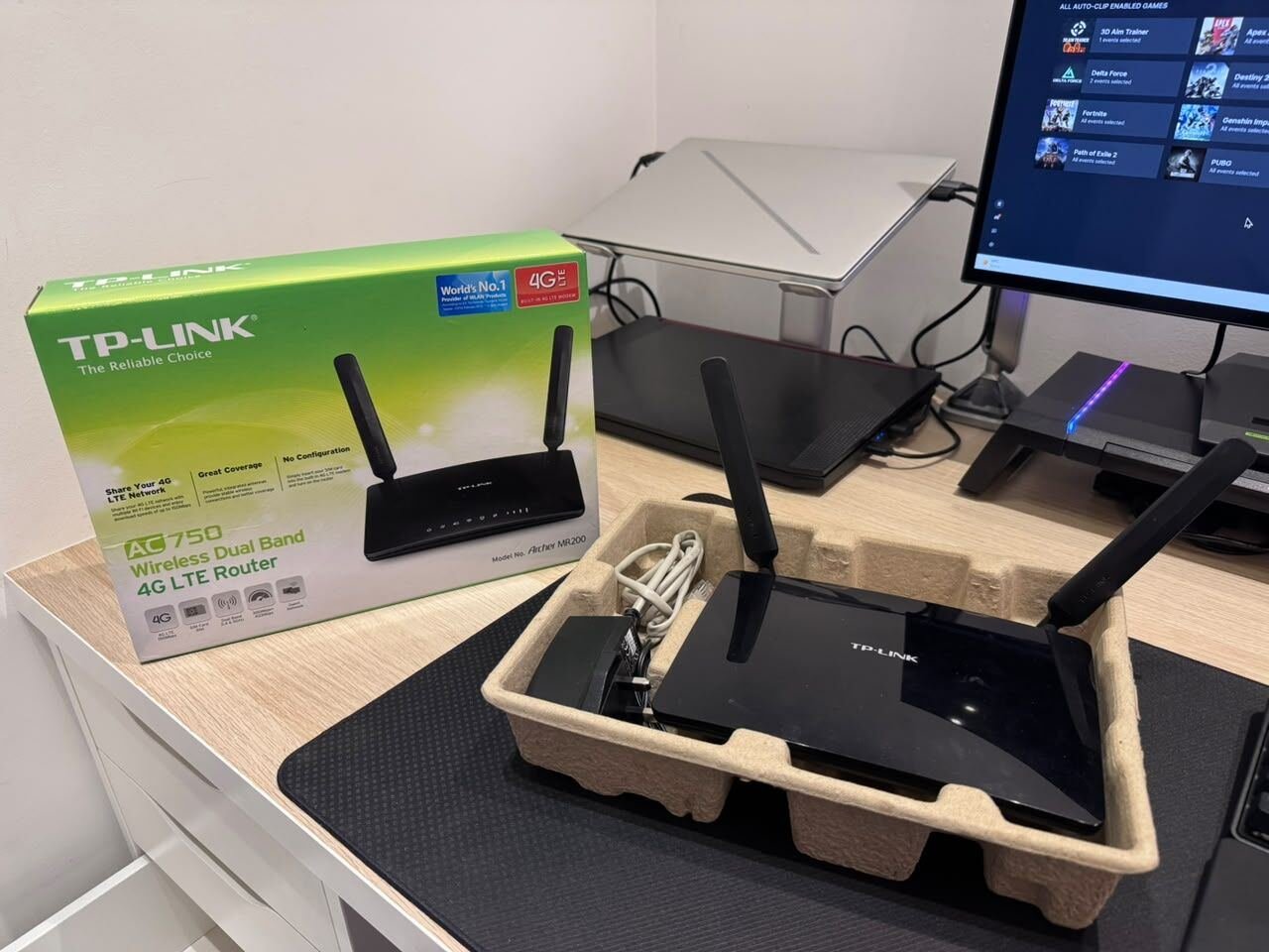 SAR 75, TP Link -Modem- Router -SIM