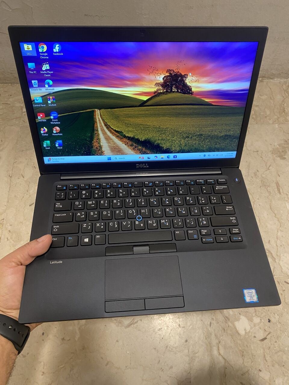 SAR 700, Dell I7-8GB-256GB-14”Screen-Original Charger