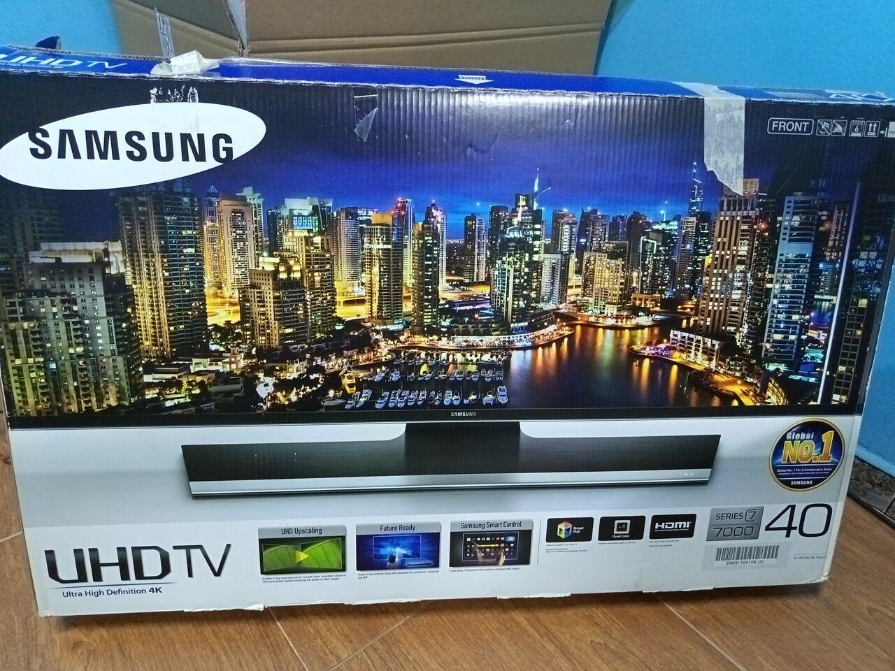 SAR 1100, SAMSUNG UHD TV 4K+Home Box Tv Unit