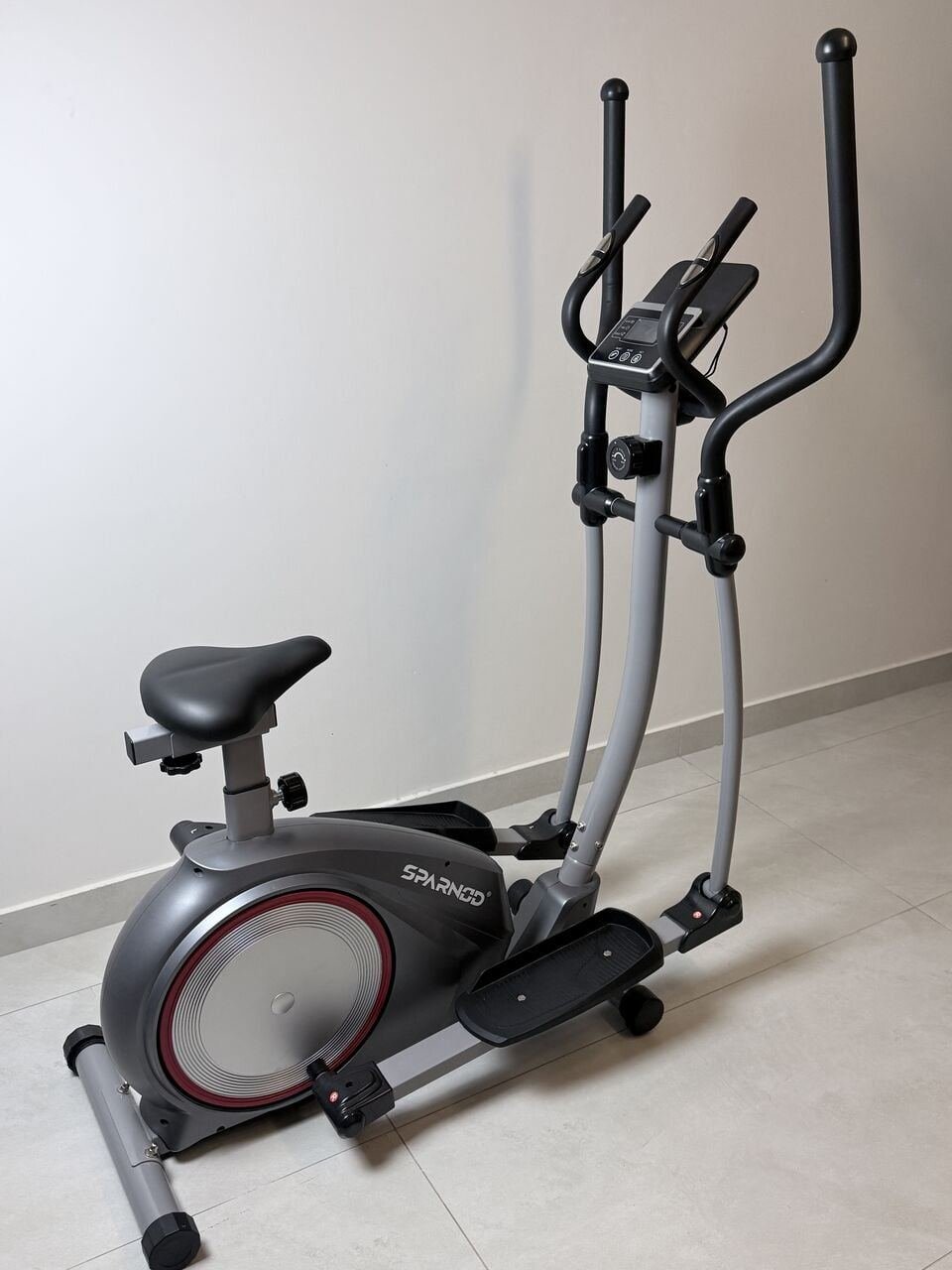SAR 700, Sparnod Fitness SET-44 - 2 In 1 Elliptical & Exercise Bike