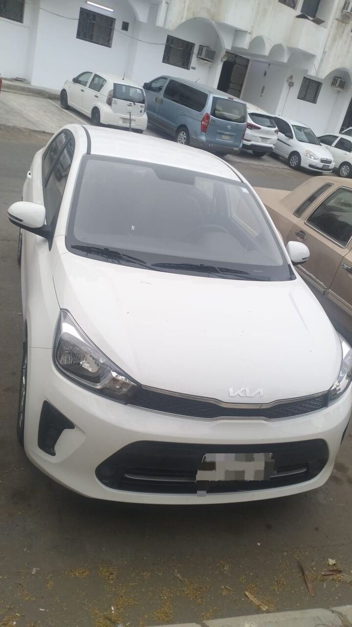 SAR 1050, Car Kia Pegas 2025 White 16 Installment Paid