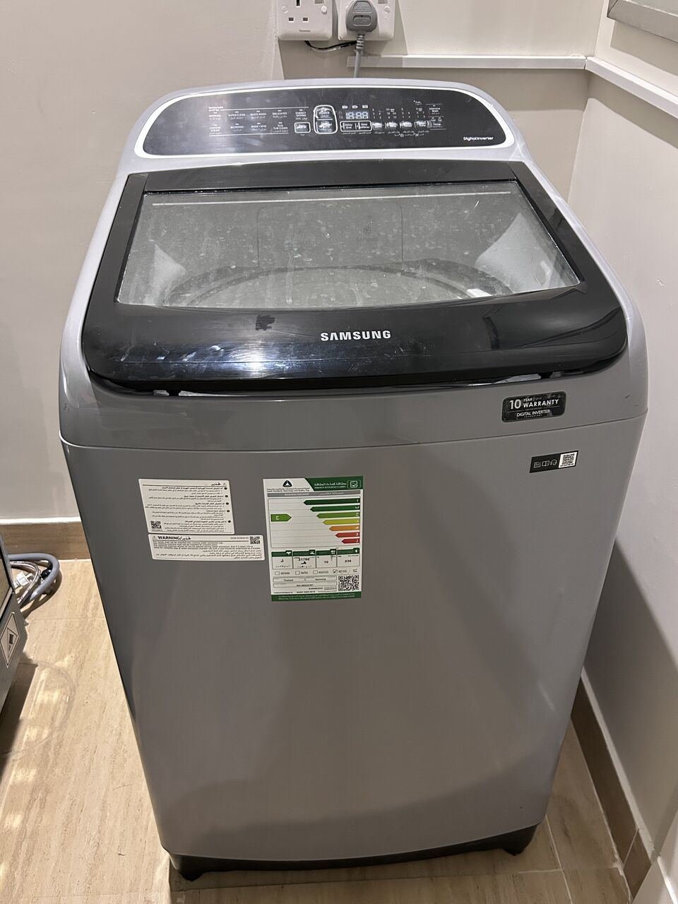 SAR 1200, Samsung Top Load Washing Machine 10 Kg