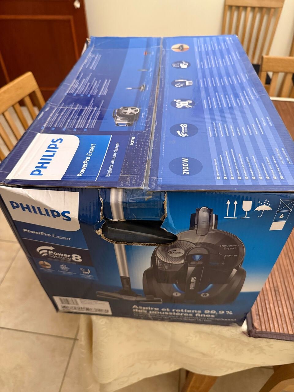 SAR 250, Philips Vacuum Cleaner