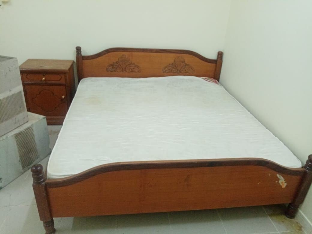 SAR 1000, BED SET, FRIDGE, WASHING MACHINE, IRON BED
