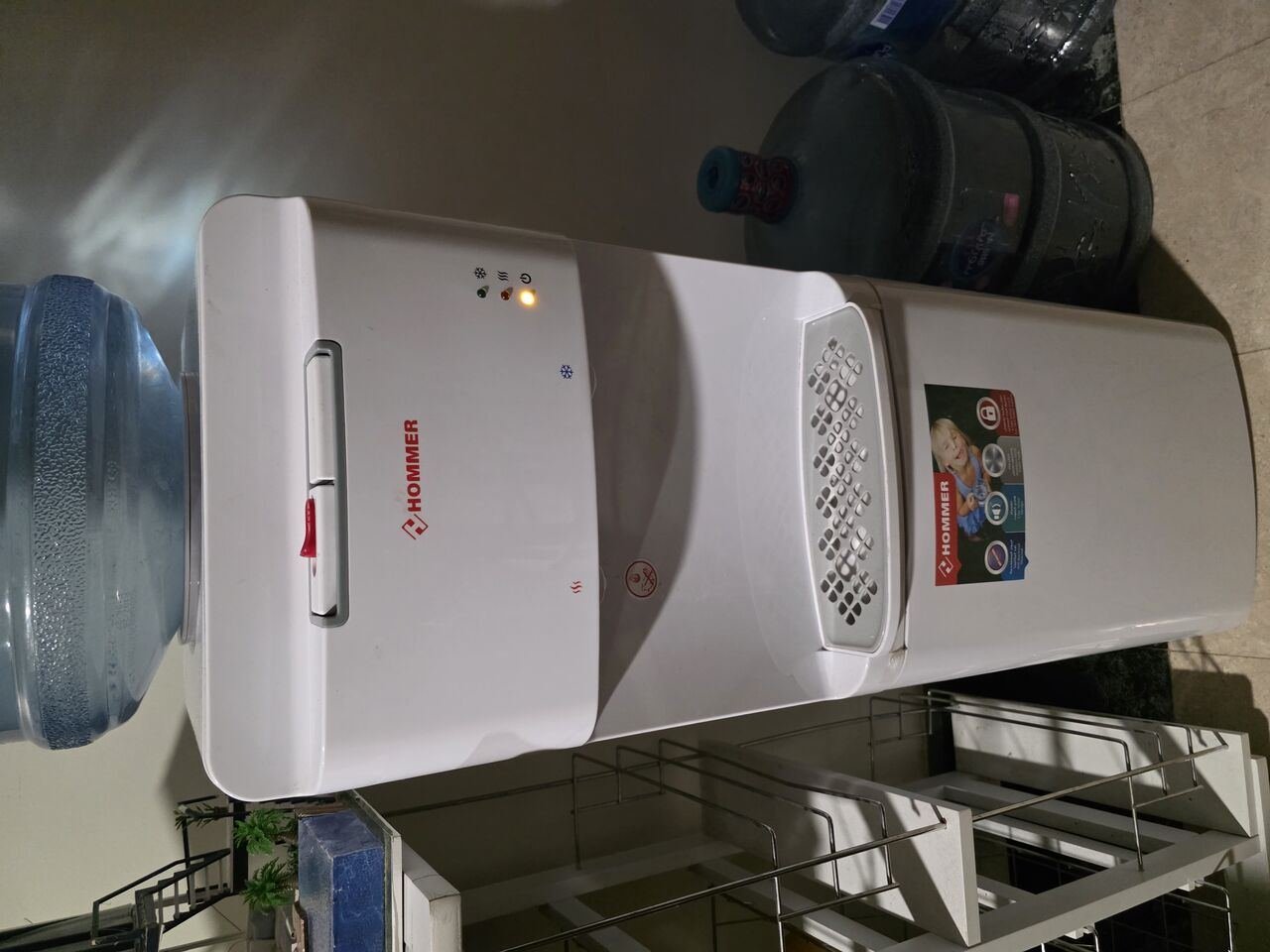 SAR 270, Selling A Top-loading HOMMER Water Dispenser In Excellent Working Condition.