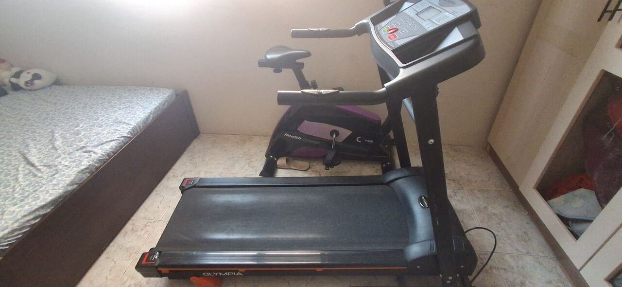 SAR 550, An Olympia Treadmill At Best Price And In Good Condition.