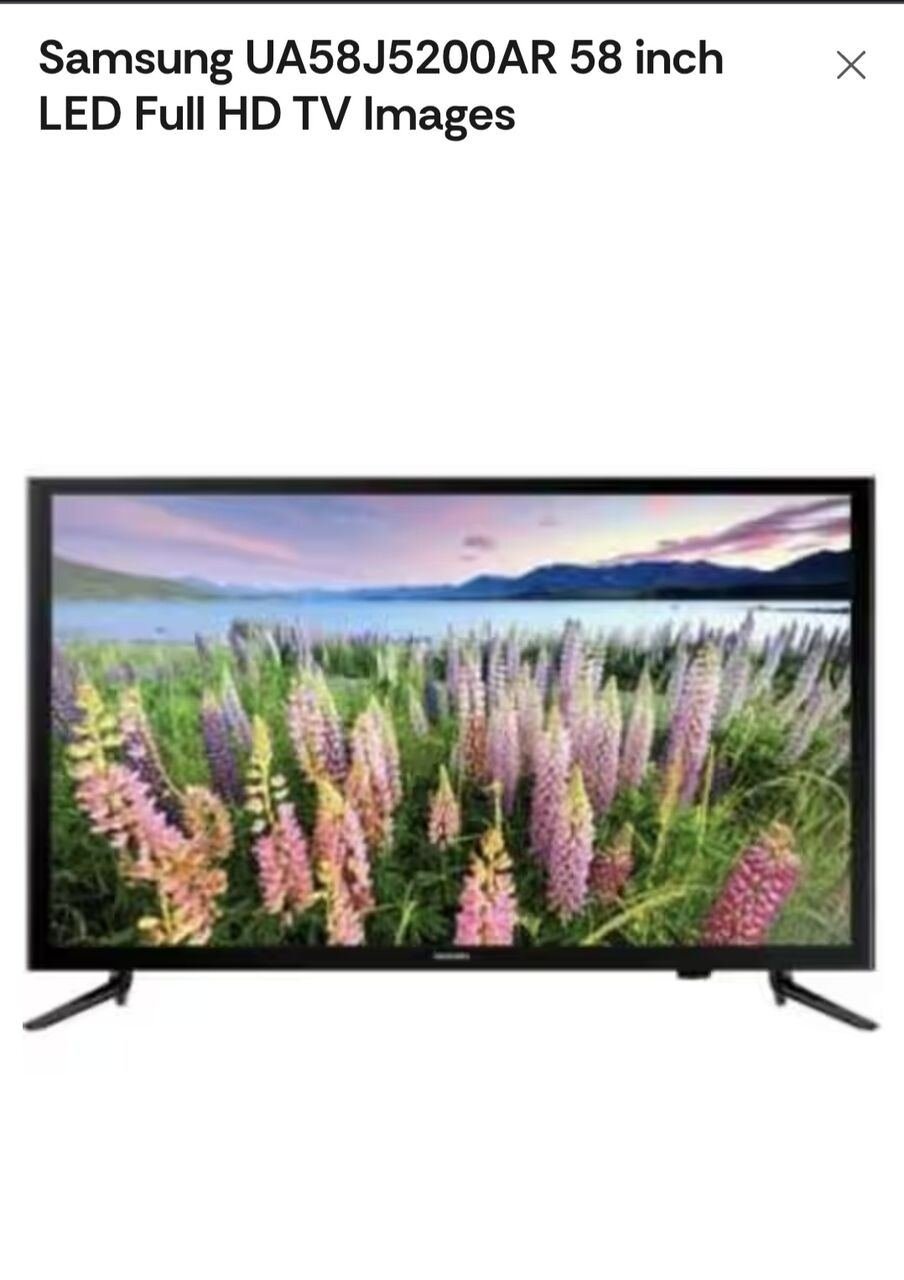 SAR 750, Wants To Sale Samsung 58inch Smart LED