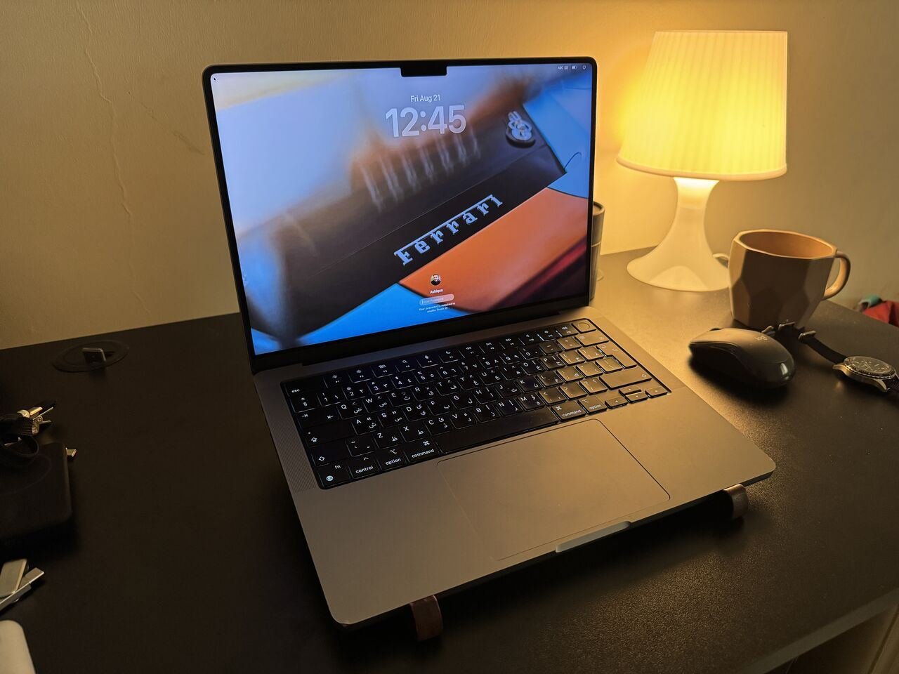 SAR 3800, MacBook Pro 14.2", M2 Pro, 512GB, 16GB Ram.