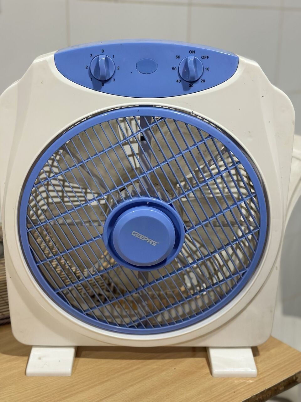 SAR 50, Geepas Box Fan 12”