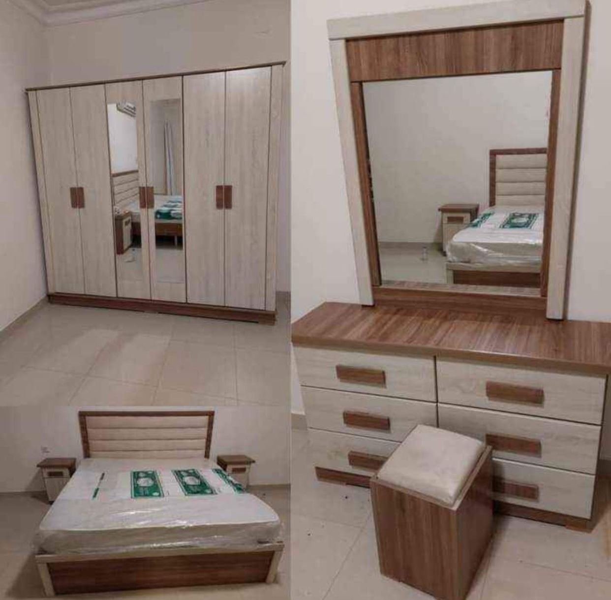 SAR 1500, Bedroom Mattress Wooden Cot Steel Cot Cabinet Window Curtain Rolls
