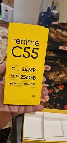 SAR 699, New Phone For Sale Only 3 Month Use Realmec55 . With Charger With Box Everything Original