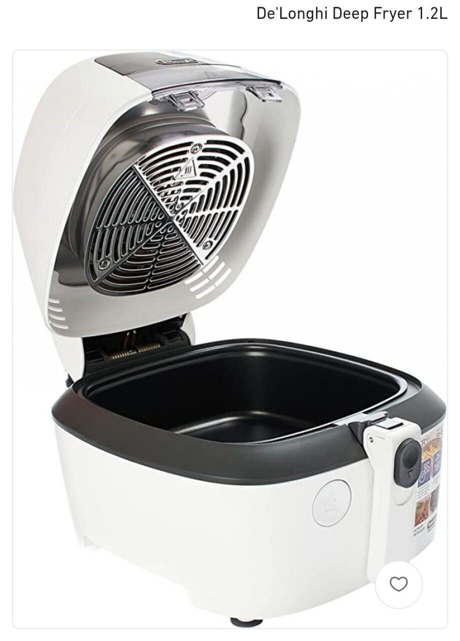 SAR 400, Air Fryer Delonghi 1.2 L Slightly Used