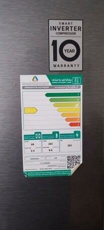 SAR 1500, LG Refrigerator/Fridge (11.02 Cu. Feet/312 Ltrs.)