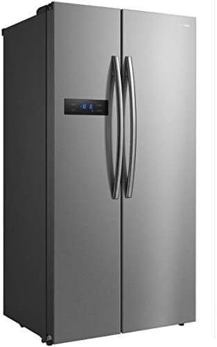 SAR 1000, Panasonic Two Doors Refrigerator 18 Cubic Feet Stainless Steel Full-Sized Side-by-Side