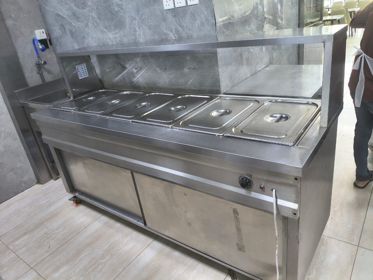 SAR 3000, Bain Marie 6 Tray For Sale