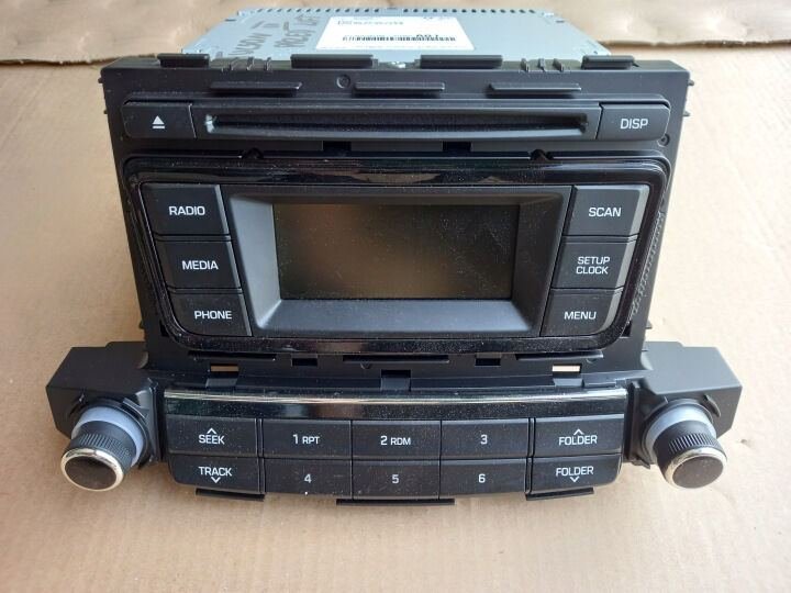 SAR 550, 2016 HYUNDAI TUCSON STEREO BLUETOOTH CD RADIO PLAYER 96170-D30104X MADE IN KOREA OEM
