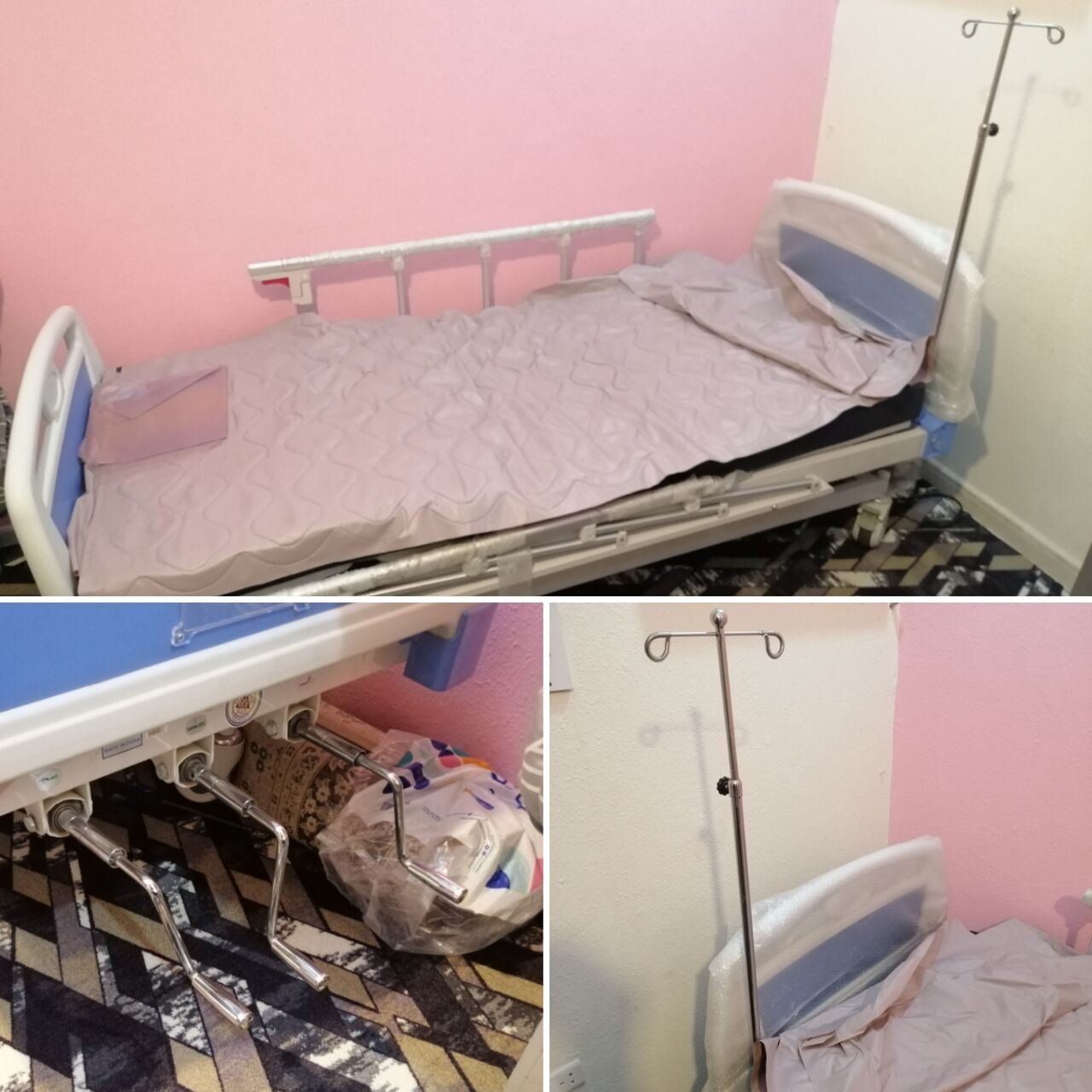 SAR 1050, Manual Medical Bed For Sale 3-in-1