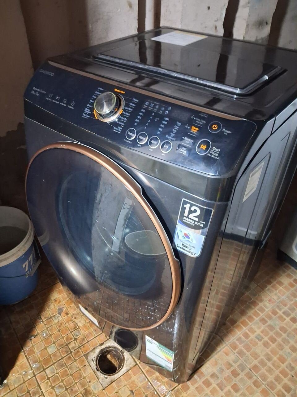 SAR 950, ✓DAEWOO Premium Front Load Washer + Dryer – 13KG + 7KG Only 950 SAR!