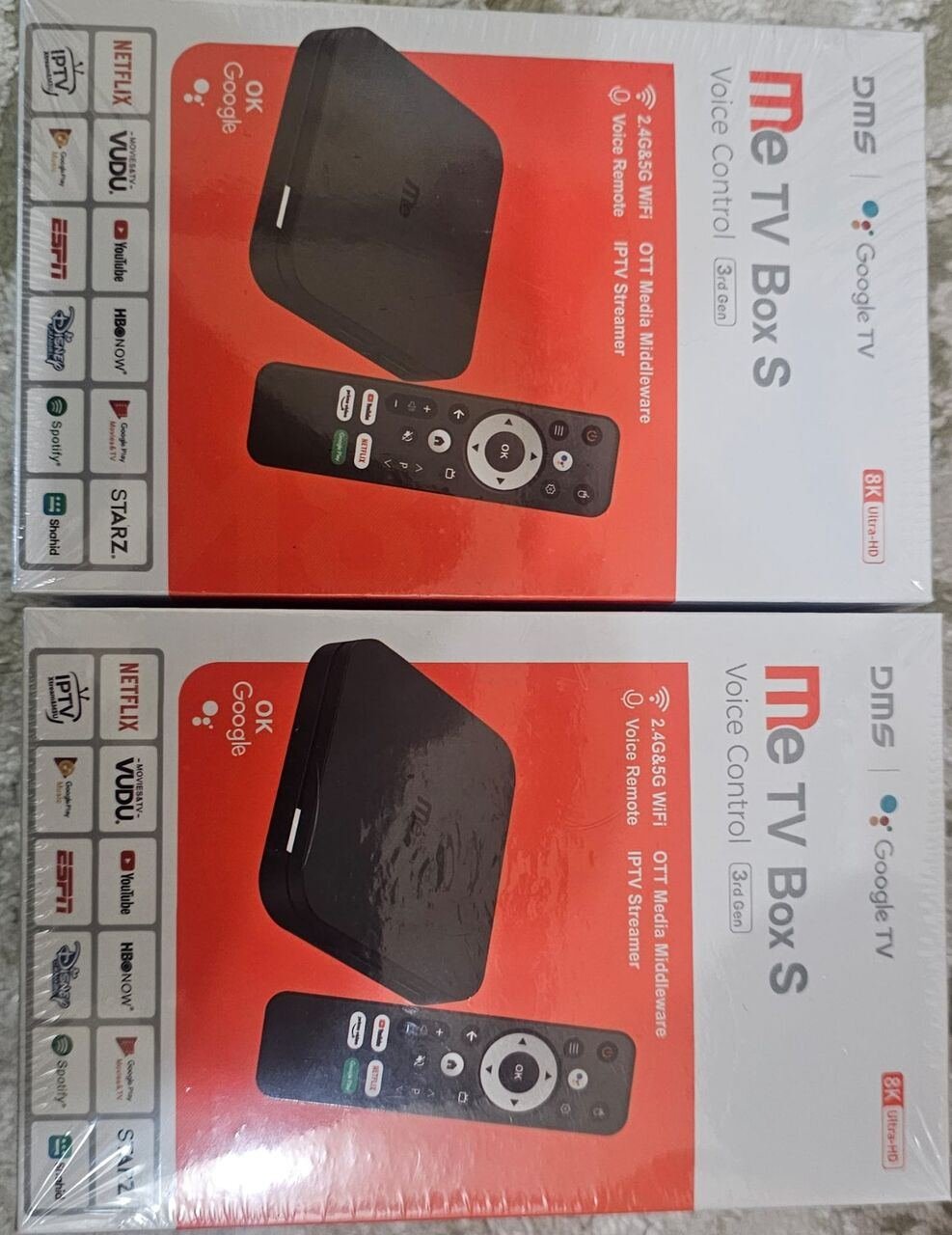 SAR 95, TV BOX FOR SELL NEW 2 PCS AVAILABLE 95 RIYAL Each Without Subscription