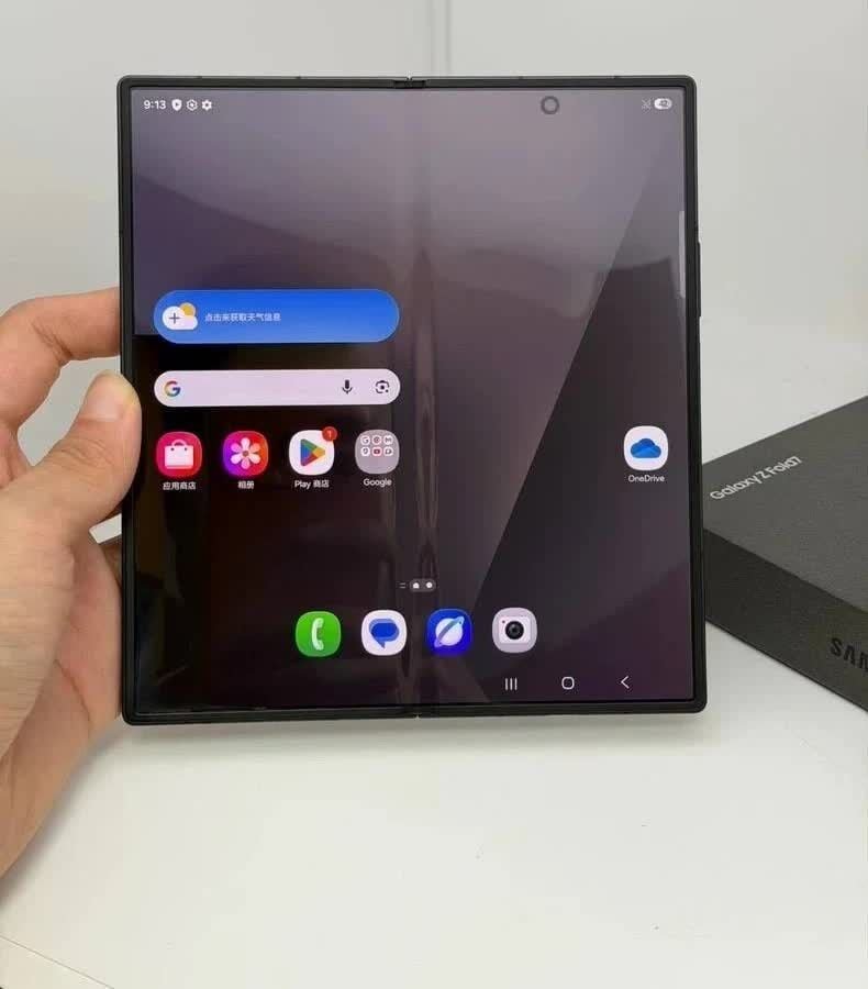SAR 3700, Samsung Galaxy Z Fold 7 256GB 12GB Ram Graphite,
