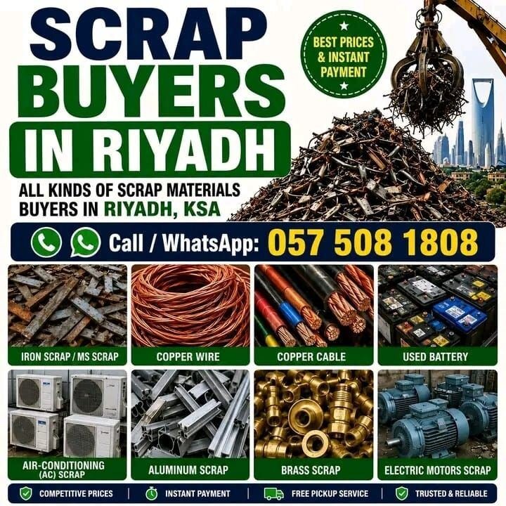Riyadh Scrap Dealers 0575081808