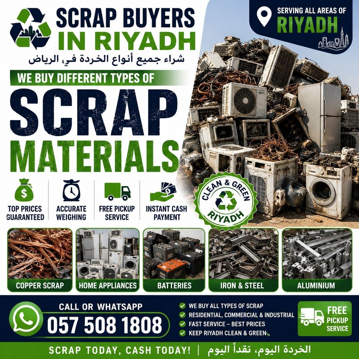 Scrap Buyers In Riyadh Scrap Dealers 0575081808