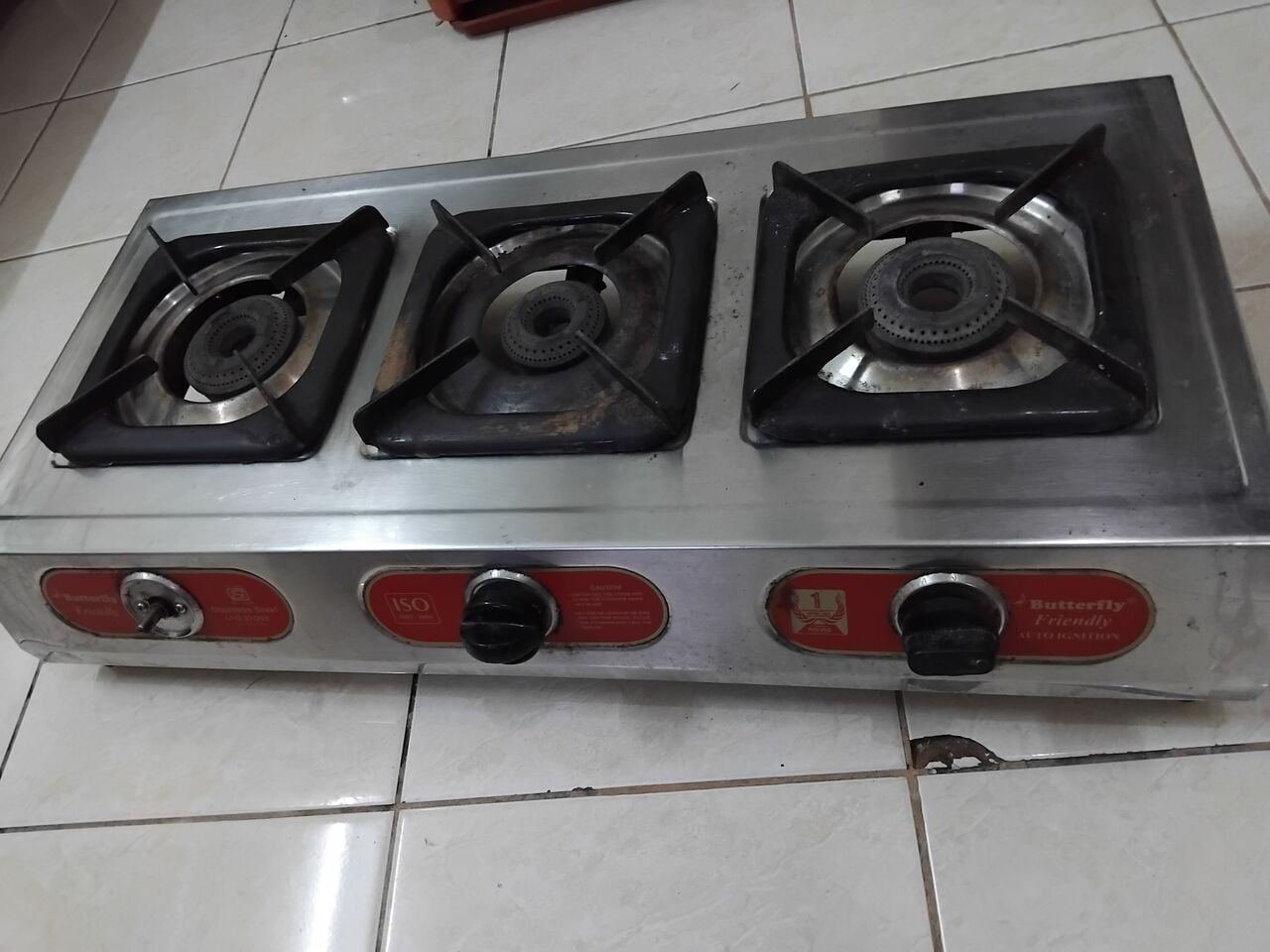 SAR 45, 3 Burner Gas Stove