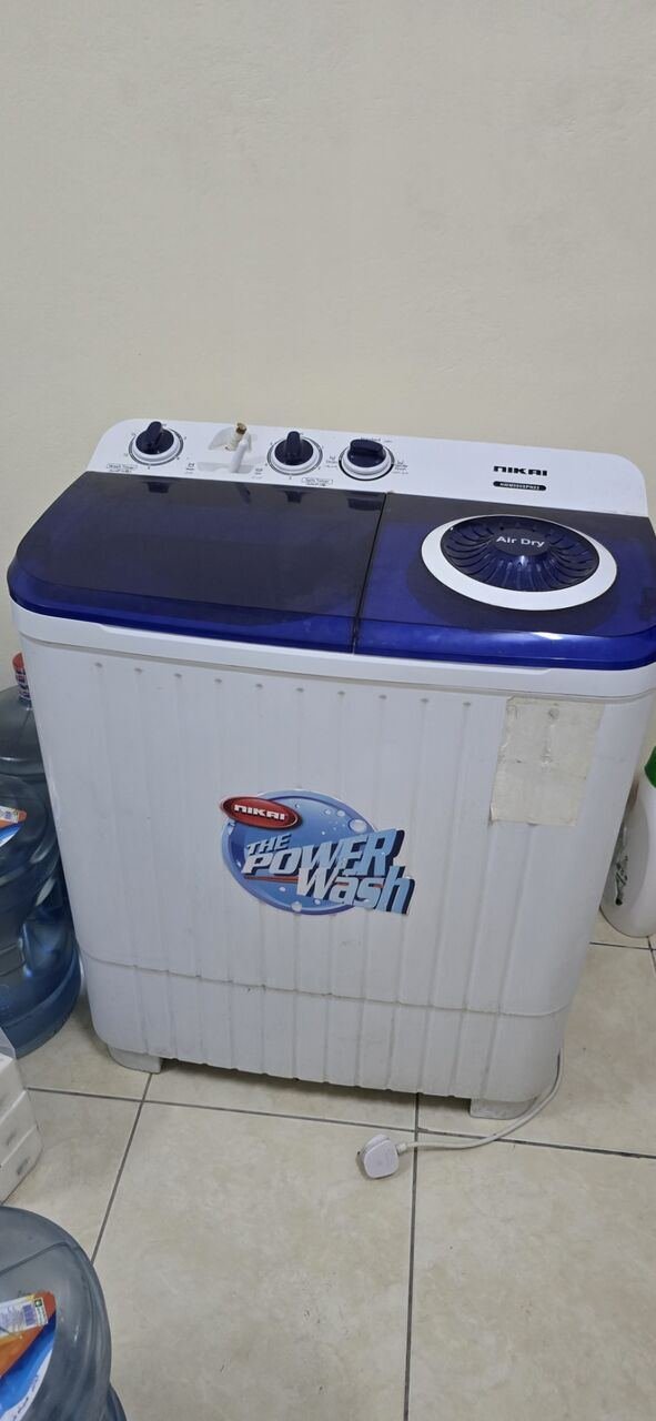 SAR 400, WASHING MACHINE WITH DRYER 9 MONTH USED