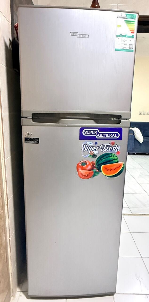 SAR 750, 234 LTR 2 Door Fridge Just Like New Condition