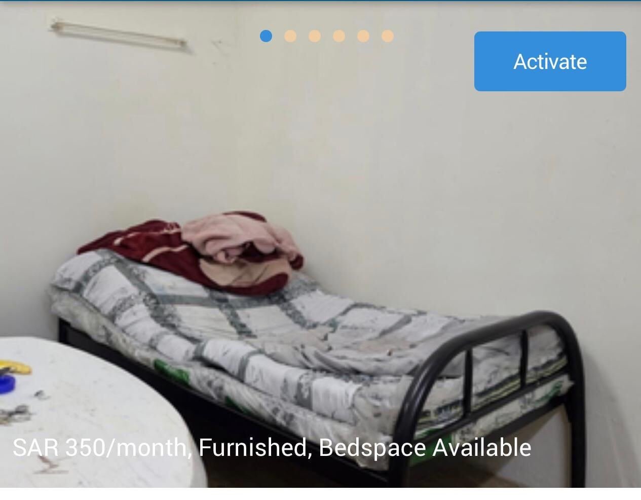 SAR 350/year, Bed Space For Rent