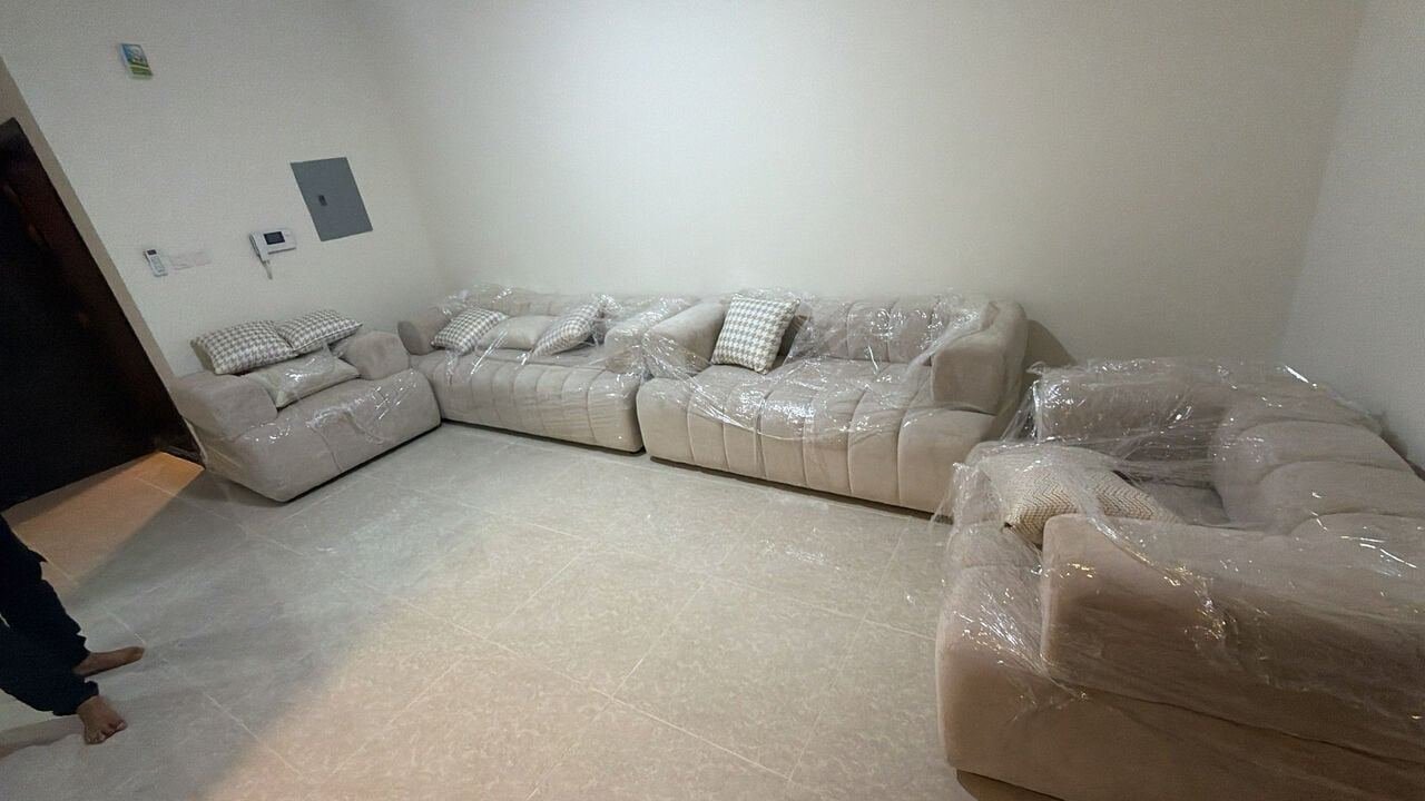 SAR 2400, Brand New 9-Seater Sofa For Sale – Never Used