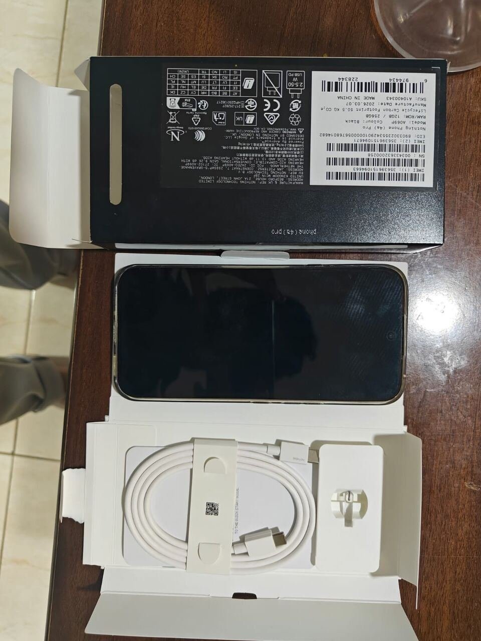 SAR 1900, Nothing Phone (4a) Pro – 256GB | Like New