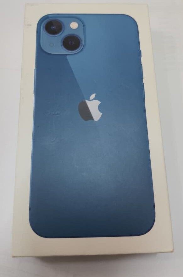 SAR 1399, IPhone 13 256GB Blue – Mint Condition