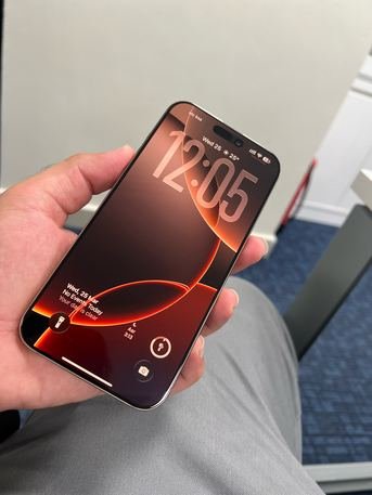 SAR 3300, IPhone 16 Pro Max Desert Titanium 256GB