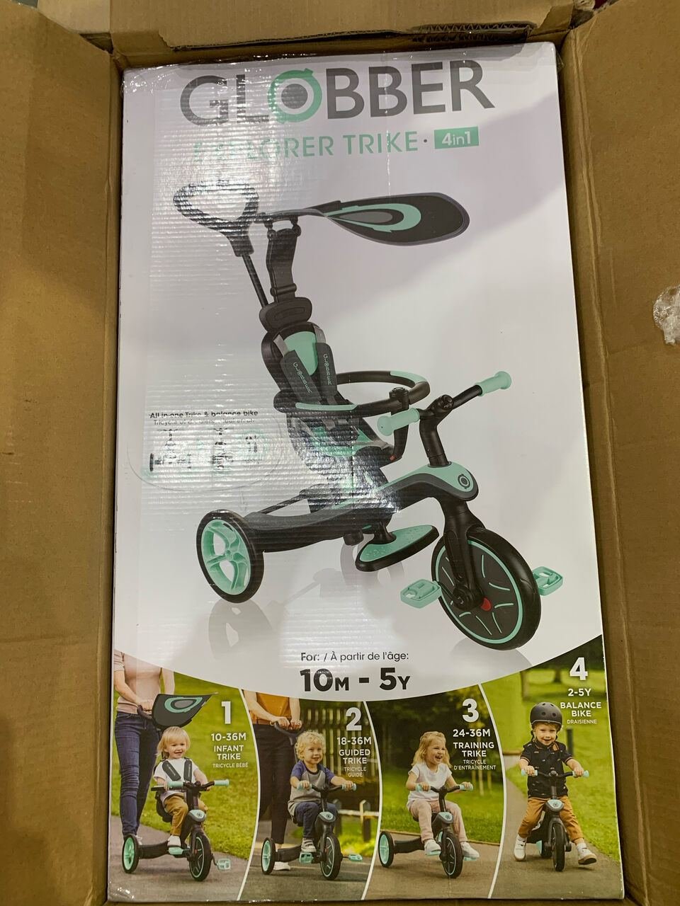 SAR 850, Baby & Child Explorer Trike Foldable 4 In 1