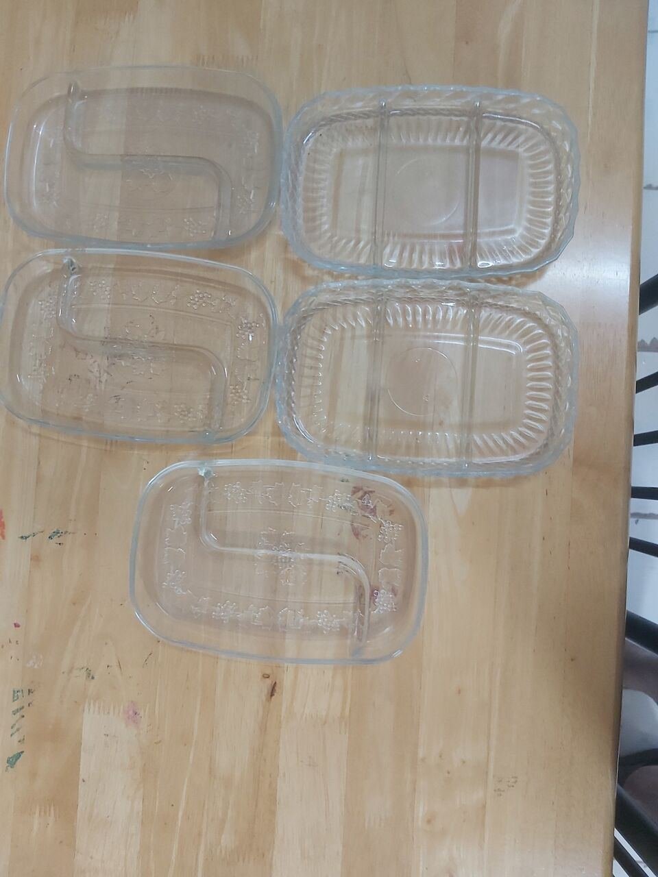 SAR 20, New, Unused Glass Dishes Qty 5
