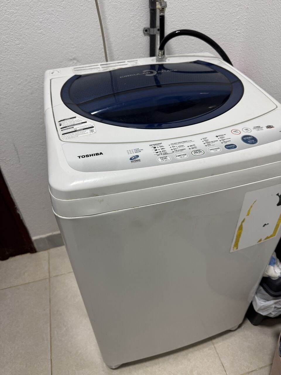 SAR 400, Toshiba Washing Machine 6kg Excellent Condition