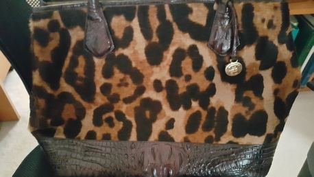 SAR 700, Brahmin Crocodile Leopard Bag