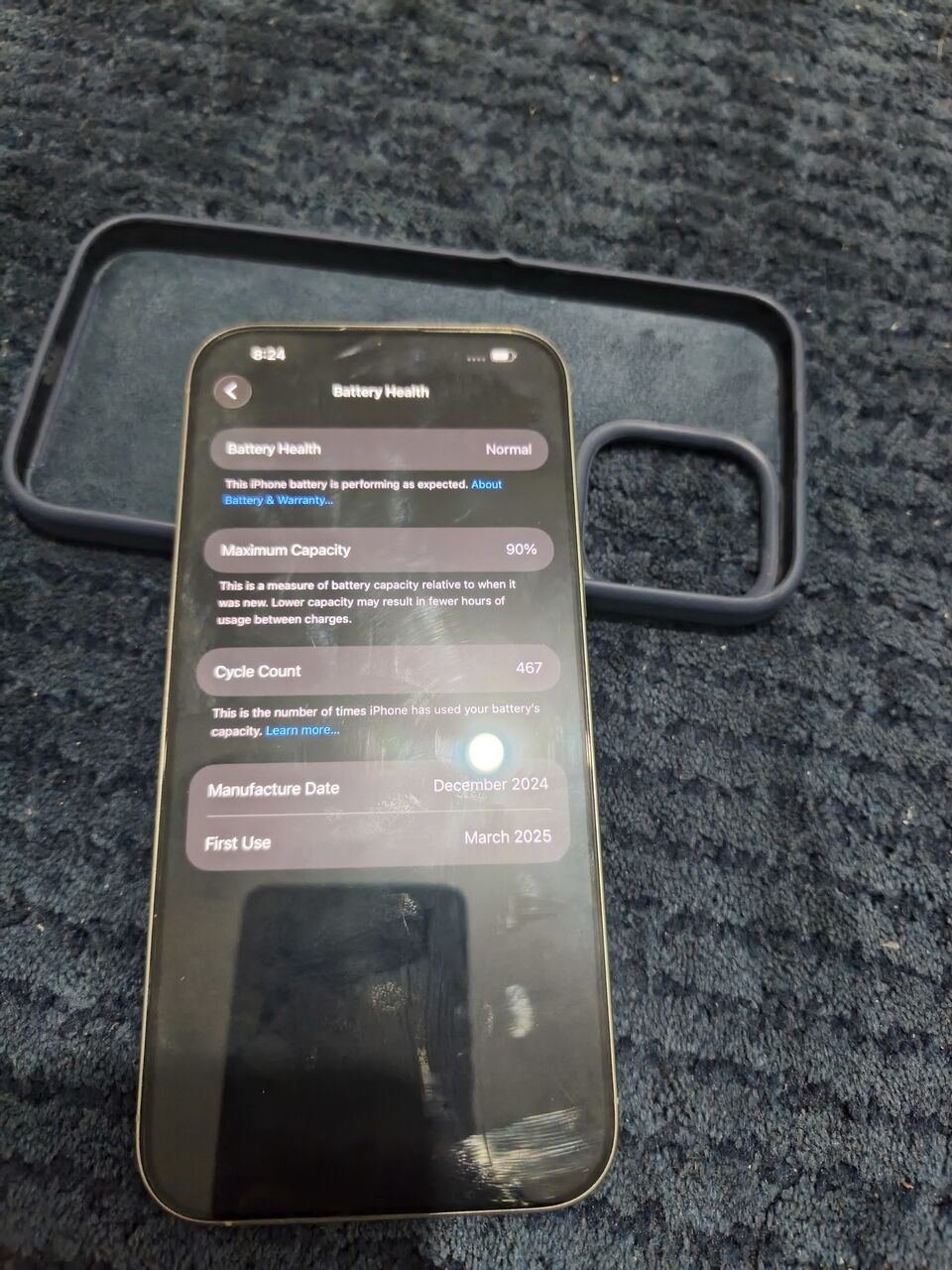 SAR 3450, I Wana Sell My Iphone 16 Pro Max 256 Grey Tit Mint Condition